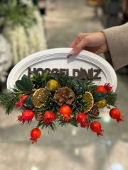 Yılbaşı Konsept Kapı Süsü No:14